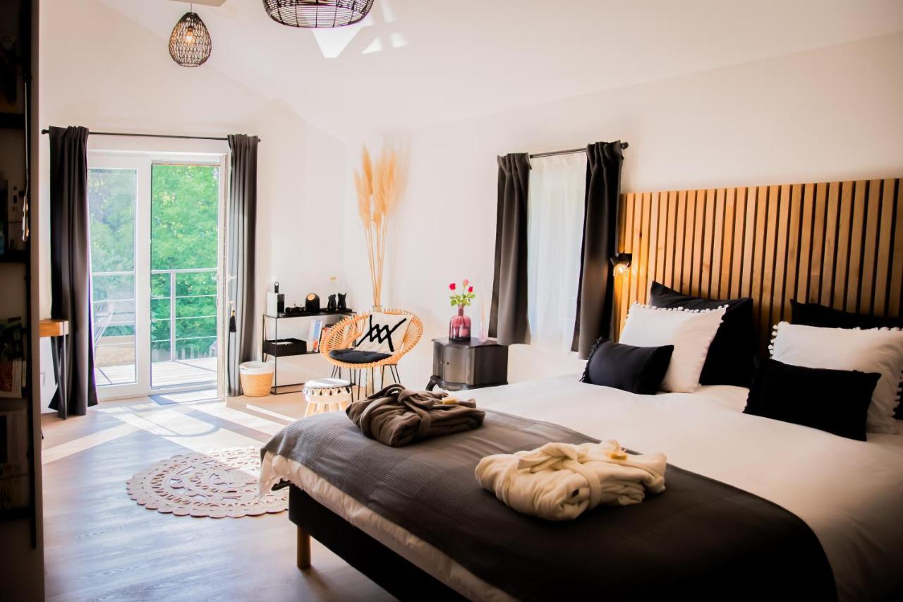 Au Calme De Hosdent Bed & Breakfast Braives Bagian luar foto