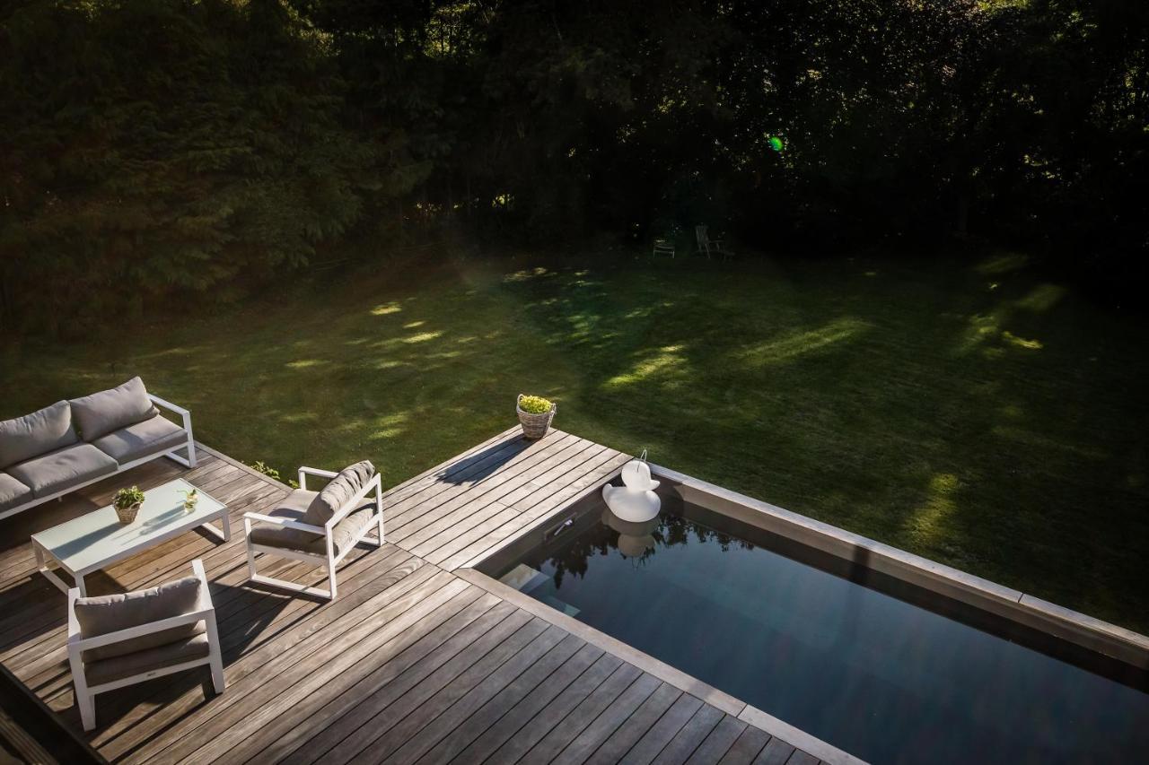 Au Calme De Hosdent Bed & Breakfast Braives Bagian luar foto